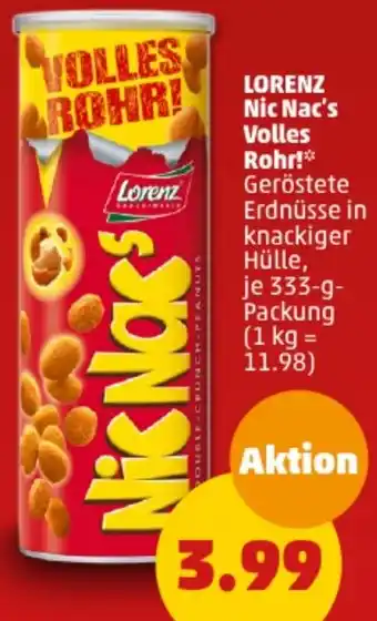 PENNY LORENZ Nic Nac's Volles Rohr! 333 g Packung Angebot