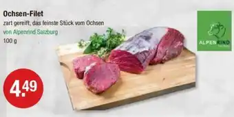 V Markt ALPENRIND Ochsen-Filet 100 g Angebot