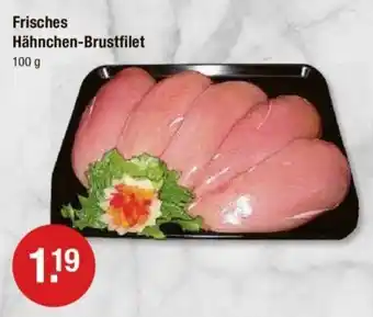 V Markt Frisches Hähnchen-Brustfilet 100 g Angebot