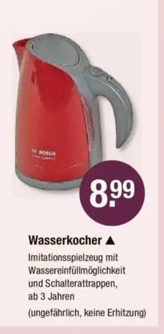 V Markt BOSCH Wasserkocher Angebot