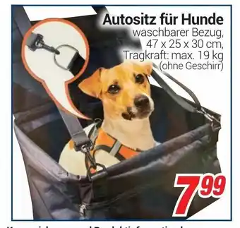 CENTERSHOP Autositz für Hunde Angebot