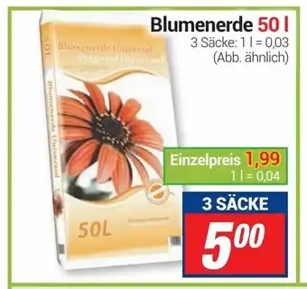 CENTERSHOP Blumenerde 50L Angebot