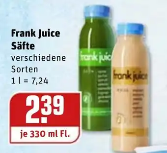 REWE Frank Juice Säfte 330ml Angebot