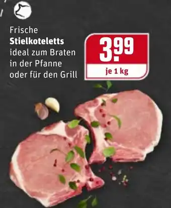 REWE Frische Stielkoteletts 1kg Angebot