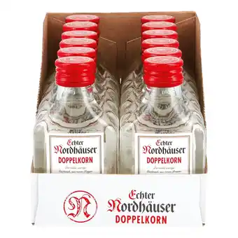 Netto Marken-Discount Echter nordhäuser doppelkorn 38,0 % vol 100 ml, 12er pack Angebot