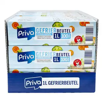 Netto Marken-Discount Priva gefrierbeutel 100 x 1 liter, 21er pack Angebot