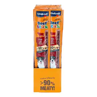 Netto Marken-Discount Vitakraft hundefutter beef stick rind 12 g, 50er pack Angebot
