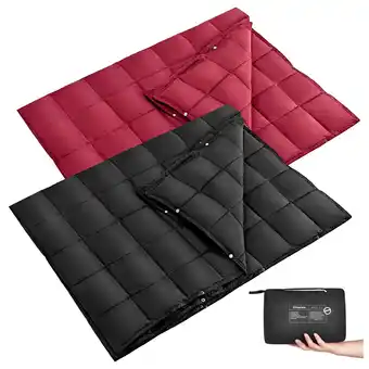 Netto Marken-Discount Kingcamp camping decke smart 540 picknick strand matte park decke leicht 540 g farbe: wine red Angebot