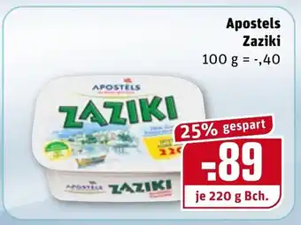 REWE Apostels Zaziki 220g Becher Angebot