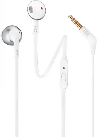 Euronics Jbl t205 in-ear-kopfhörer mit kabel chrome blue Angebot