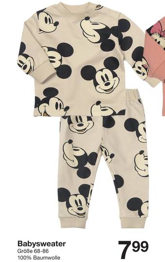 Zeeman Babysweater Größe 68-86 Angebot