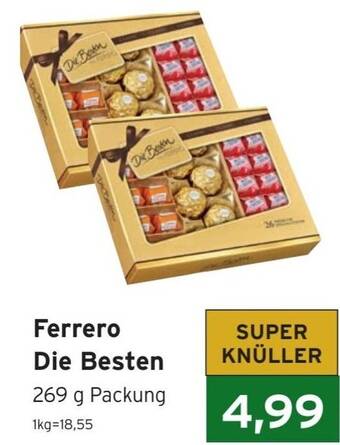 CAP Markt Ferrero Die Besten 269 g Packung Angebot