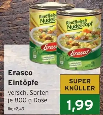 CAP Markt Erasco Eintöpfe 800g Angebot