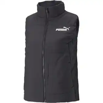 Intersport Puma damen jacke ess padded vest puma black l Angebot