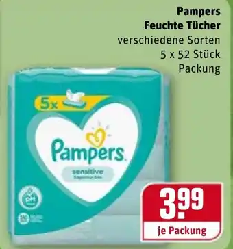 REWE Pampers Feuchte Tücher Angebot