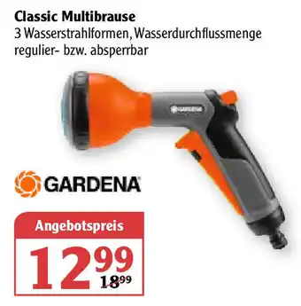 Globus Gardena Classic Multibrause Angebot