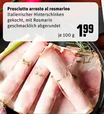 REWE Center Prosciutto arrosto al rosmarino 100g Angebot