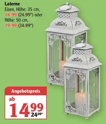 Globus Laterne Angebot