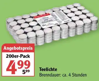 Globus Teelichte Angebot