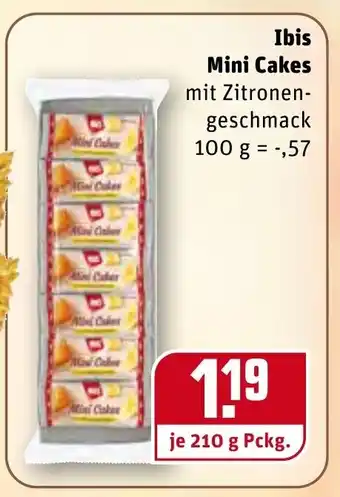 REWE Center Ibis Mini Cakes 210g Angebot