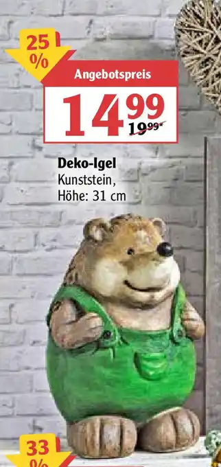 Globus Deko Igel Angebot