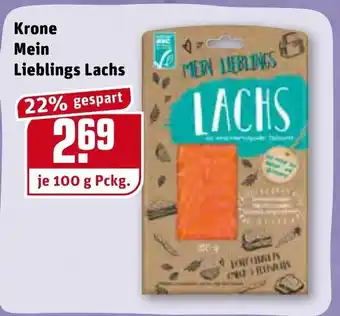 REWE Center Krone Mein Lieblings Lachs 100g Angebot