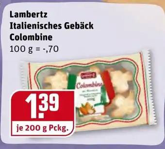 REWE Center Lambertz Italienisches Gebäck Colombine 200g Angebot