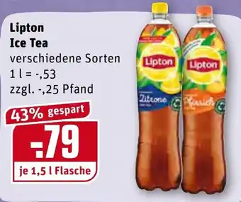 REWE Center Lipton Ice Tea 1,5L Angebot