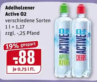 REWE Center Adelholzener Active O2 , 0,75L Angebot