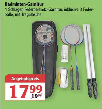 Globus Badminton Garnitur Angebot