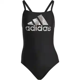 Intersport Adidas damen badeanzug big logo black/white 36 Angebot