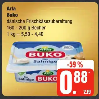 Edeka Frischemarkt Arla Buko 160-200 g Becher Angebot