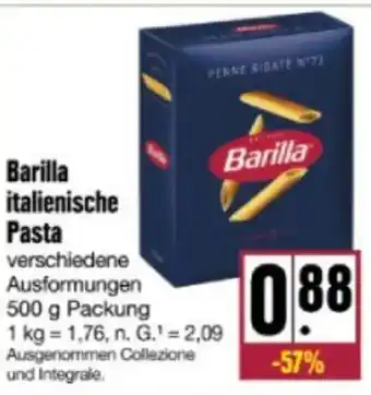 nah & gut Barilla italienische Pasta 500g Angebot