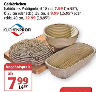 Globus Küchenprofi Gärkörbchen Angebot