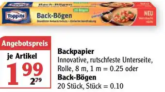 Globus Backpapier oder Back Bögen Angebot