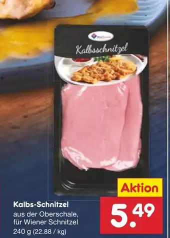 Netto Marken-Discount Kalbs-Schnitzel aus der Oberschale, für Wiener Schnitzel 240 g Angebot