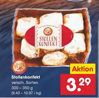 Netto Marken-Discount Stollenkonfekt versch. Sorten 300-350 g Angebot