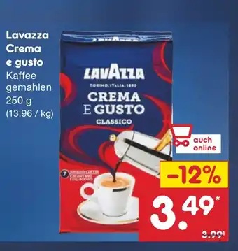 Netto Marken-Discount Lavazza Crema e gusto Kaffee gemahlen 250 g Angebot