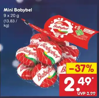 Netto Marken-Discount Mini Babybel 9 x20 g Angebot