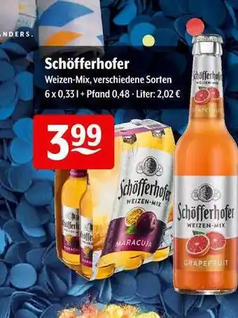 Getränke Hoffmann Schöfferhofer Angebot