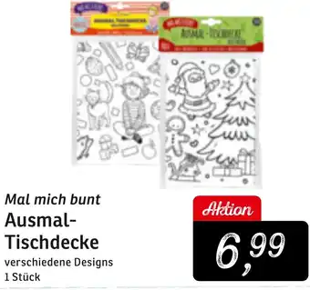 KONSUM Mal mich bunt Ausmal Tischdecke 1 Stück Angebot