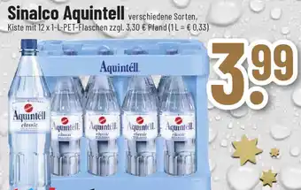 trinkgut Sinalco Aquintell 12x1 L Flasche Angebot