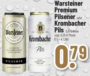 trinkgut Warsteiner Premium Pilsener oder Krombacher Pils 0,5-L-Dose Angebot