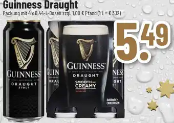 trinkgut Guinness Draught 4x0,44 L Dose Angebot