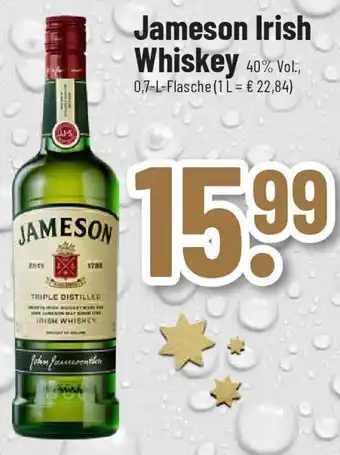 trinkgut Jameson Irish Whiskey 0,7 L Flasche Angebot