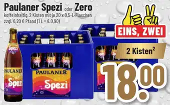 trinkgut Paulaner Spezi oder Zero 20x0,5 L Flasche Angebot