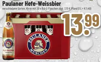 trinkgut Paulaner Hefe-Weissbier 20x0,5 L Flasche Angebot