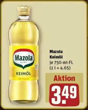 REWE Mazola Keimöl 750 ml Fl. Angebot