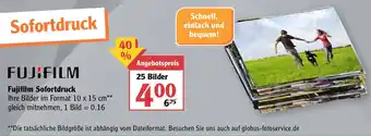 Globus Fujifilm Sofortdruck Angebot