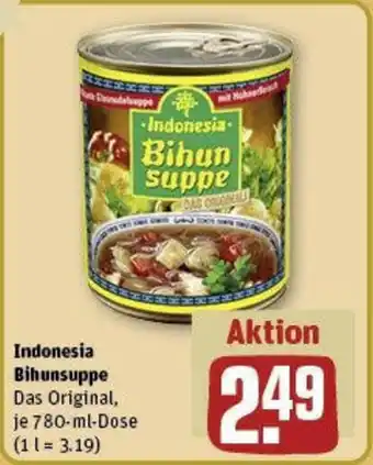 REWE Indonesia Bihunsuppe 780 ml Dose Angebot